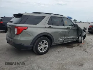 2020 Ford Explorer XLT z VIN 1FMSK7DHXLGA34935, wystawiony jako Copart lot #58193815 z przebiegiem 23 031 mil mil oraz Szkoda całkowita • Salvage title. Historia ofert i sprzedaży dostępna na DreamBid. Obrazek 3.