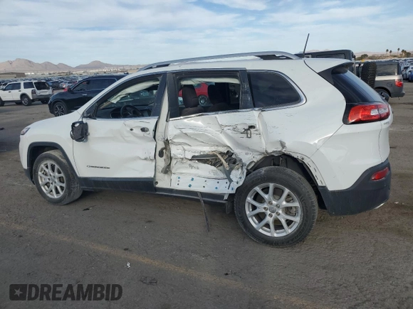 2017 Jeep Cherokee Latitude with VIN 1C4PJLCS7HW619486, listed as a Copart auction lot 47152985 with 69,837 mi miles and Salvage Title. Bid and sale history available at carsss.com. Image 2.