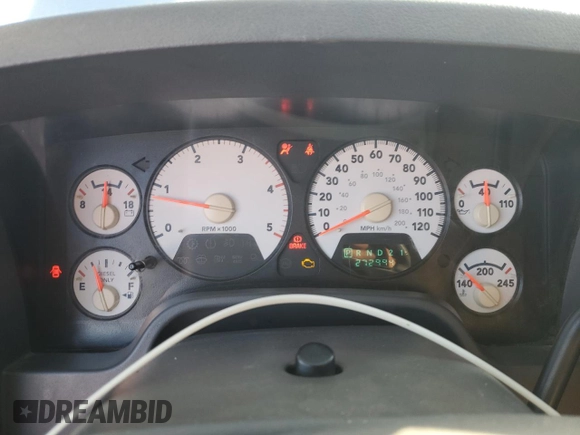 2006 Dodge Ram 2500 SLT with VIN 3D7KR29C06G177441, listed as a Copart auction lot 84966224 with 272,994 mi miles and Salvage Title. Bid and sale history available at carsss.com. Image 9.