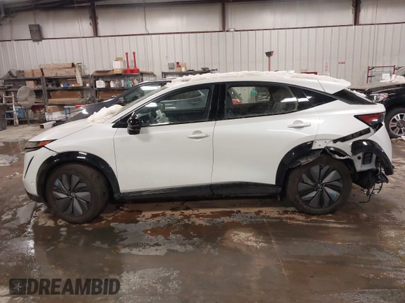 2024 Nissan ARIYA Platinum+ with VIN JN1DF0CD6RM740823, listed as a IAAI auction lot 41839043 with 868 mi miles and . Bid and sale history available at DreamBid. Image 15.