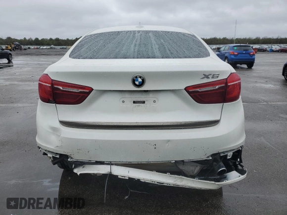 2015 BMW X6 xDrive35i with VIN 5UXKU2C52F0N76566, listed as a Copart auction lot 51751045 with 66,972 mi miles and Salvage Title. Bid and sale history available at carsss.com. Image 6.
