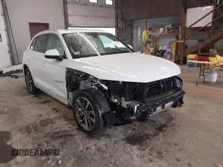 2024 Audi Q5 S line Premium Plus with VIN WA1EAAFY2R2003497, listed as a IAAI auction lot 42184035 with 18,409 mi miles and . Bid and sale history available at DreamBid. Image 1.