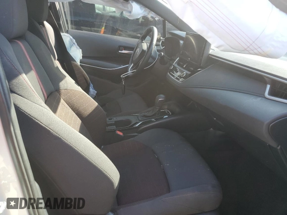 2023 Toyota Corolla SE with VIN JTDS4MCE6PJ101477, listed as a Copart auction lot 49425025 with 35,948 mi miles and Salvage Title. Bid and sale history available at DreamBid. Image 7.