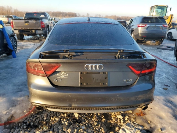 2015 Audi A7 3.0 Prestige with VIN WAU2GAFC1FN007530, listed as a Copart auction lot 43942015 with 83,019 mi miles and Clean Title. Bid and sale history available at carsss.com. Image 6.