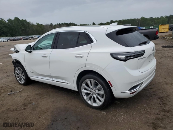 2021 Buick Envision Avenir with VIN LRBFZRR49MD194647, listed as a Copart auction lot 66044024 with 41,745 mi miles and Salvage Title. Bid and sale history available at carsss.com. Image 2.