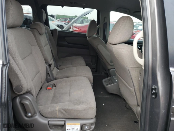 2014 Honda Odyssey EX with VIN 5FNRL5H46EB025271, listed as a Copart auction lot 49872725 with 80,321 mi miles and Salvage Title. Bid and sale history available at carsss.com. Image 11.