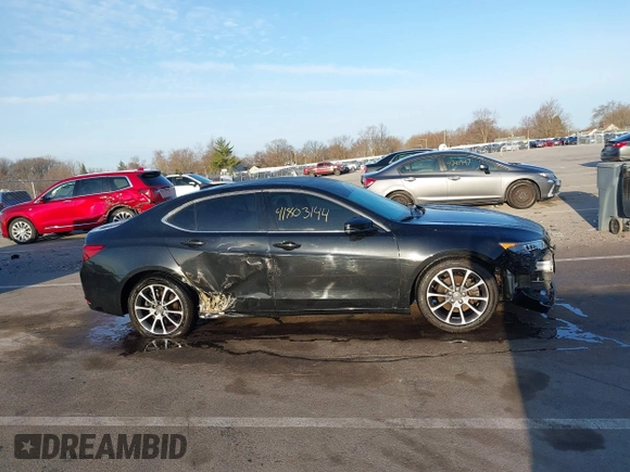 2017 Acura TLX V6 with VIN 19UUB2F30HA001844, listed as a IAAI auction lot 41803144 with 130,574 mi miles and . Bid and sale history available at DreamBid. Image 13.