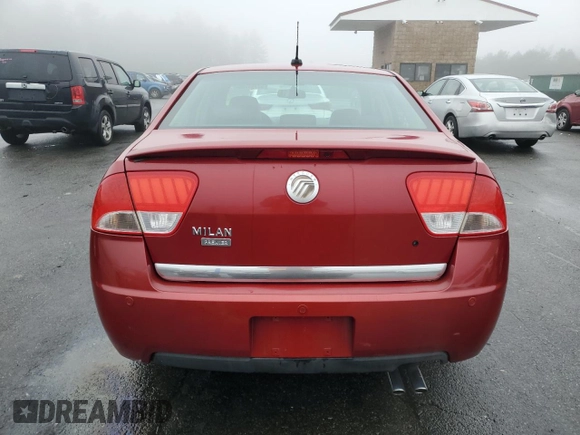 2010 Mercury Milan Premier z VIN 3MEHM0JA5AR601564, wystawiony jako Copart lot #51791795 z przebiegiem 123 290 mil mil oraz Szkoda całkowita • Salvage title. Historia ofert i sprzedaży dostępna na DreamBid. Obrazek 6.