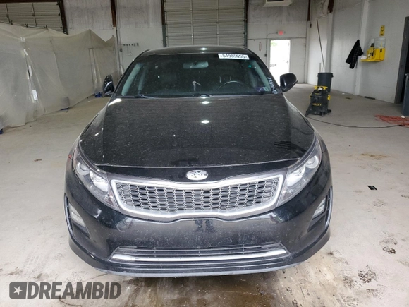 2014 Kia Optima Hybrid EX with VIN KNAGN4AD9E5068880, listed as a Copart auction lot 54985055 with 0 mi miles and Clean Title. Bid and sale history available at carsss.com. Image 5.