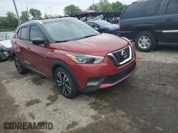 2019 Nissan Kicks SR with VIN 3N1CP5CU3KL483772, listed as a Copart auction lot 52044244 with 70,140 mi miles and Clean Title. Bid and sale history available at DreamBid. Image 4.