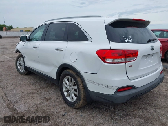 2016 Kia Sorento LX with VIN 5XYPG4A36GG035639, listed as a IAAI auction lot 42140364 with 142,711 mi miles. Bid and sale history available at carsss.com. Image 3.