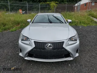 2015 Lexus RC 350 with VIN JTHSE5BC3F5003029, listed as a Copart auction lot 65398434 with 91,965 mi miles and Salvage Title. Bid and sale history available at carsss.com. Image 5.