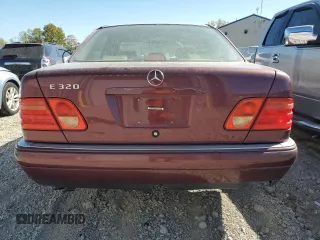 1998 Mercedes-Benz E-Class with VIN WDBJF65F1WA437851, listed as a Copart auction lot 74828054 with 189,748 mi miles and Salvage Title. Bid and sale history available at carsss.com. Image 6.