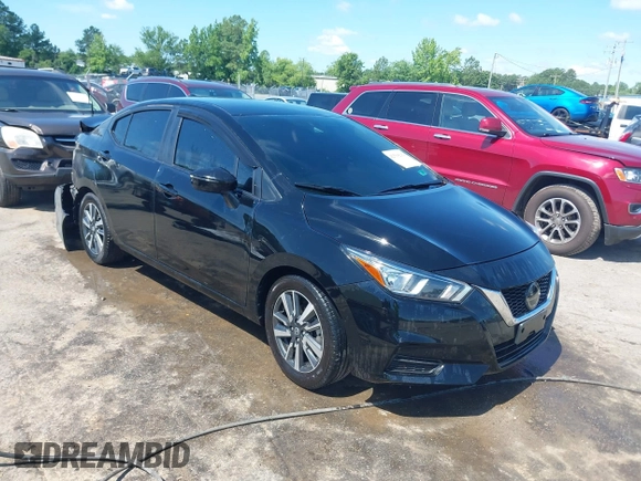 2021 Nissan Versa SV with VIN 3N1CN8EV2ML857305, listed as a IAAI auction lot 42504292 with 101,466 mi miles and . Bid and sale history available at DreamBid. Image 1.