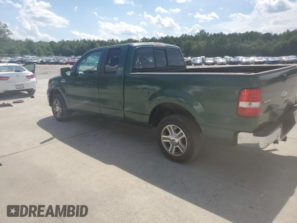 2007 Ford F-150 XL with VIN 1FTPX12V17FA62443, listed as a Copart auction lot 56409265 with 154,733 mi miles and Salvage title. Bid and sale history available at DreamBid. Image 2.