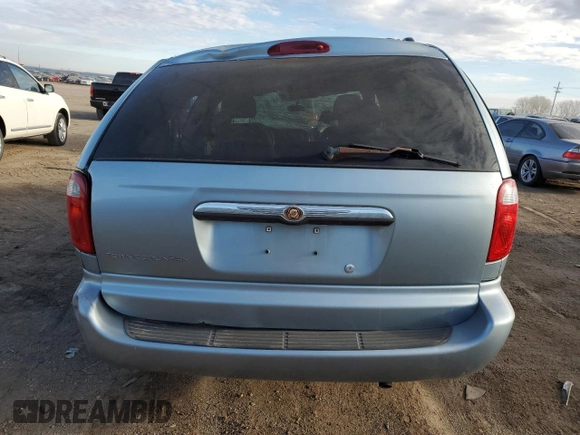 2006 Chrysler Town & Country with VIN 1A4GP45R86B660089, listed as a Copart auction lot 50355125 with 115,510 mi miles and Salvage Title. Bid and sale history available at DreamBid. Image 6.