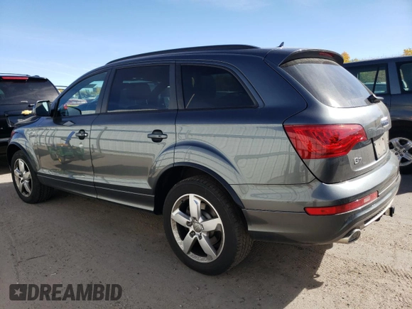 2015 Audi Q7 3.0L TDI Prestige with VIN WA1WMAFE8FD022699, listed as a Copart auction lot 76682914 with 133,789 mi miles and Salvage Title. Bid and sale history available at carsss.com. Image 2.