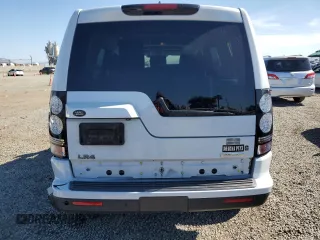 2016 Land Rover LR4 HSE Lux with VIN SALAK2V69GA792458, listed as a Copart auction lot 52592155 with 128,664 mi miles and Salvage Title. Bid and sale history available at DreamBid. Image 6.