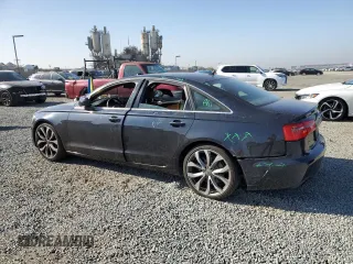 2014 Audi A6 Premium Plus with VIN WAUDFAFCXEN100850, listed as a Copart auction lot 60756835 with 67,389 mi miles and Salvage title. Bid and sale history available at DreamBid. Image 2.