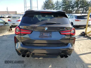 2024 BMW X3 M with VIN 5YM13EC03R9T47004, listed as a Copart auction lot 88095575 with 22,309 mi miles and Salvage Title. Bid and sale history available at carsss.com. Image 6.