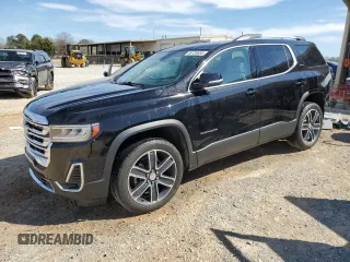 2020 GMC Acadia SLT with VIN 1GKKNMLS7LZ196022, listed as a Copart auction lot 49728685 with 73,598 mi miles and Salvage Title. Bid and sale history available at DreamBid. Image 1.