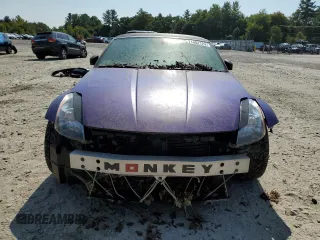 2004 Nissan 350Z Touring with VIN JN1AZ36A44M252461, listed as a Copart auction lot 71462124 with 180,649 mi miles and Clean Title. Bid and sale history available at carsss.com. Image 5.