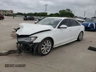 2016 Audi A6 Premium with VIN WAUFFAFCXGN043643, listed as a Copart auction lot 54610795 with Not provided miles and Salvage title. Bid and sale history available at DreamBid. Image 1.