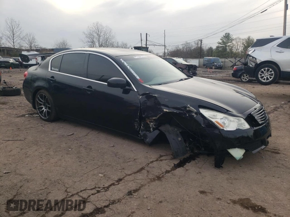 2007 Infiniti G35 G35x with VIN JNKBV61F97M812320, listed as a Copart auction lot 51714494 with Not Provided miles and Salvage Title. Bid and sale history available at DreamBid. Image 4.