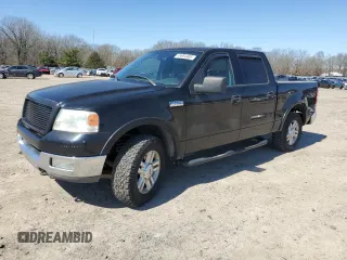 2004 Ford F-150 XLT with VIN 1FTPW14534FA20030, listed as a Copart auction lot 48654485 with 236,116 mi miles and Salvage Title. Bid and sale history available at carsss.com. Image 1.