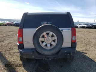 2006 Hummer H3 with VIN 5GTDN136168132745, listed as a Copart auction lot 66818484 with 0 mi miles and Salvage Title. Bid and sale history available at carsss.com. Image 6.