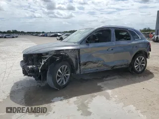 2024 Audi Q5 S line Premium Plus with VIN WA1EAAFY2R2015990, listed as a Copart auction lot 50294435 with 15,310 mi miles and Non Repairable. Bid and sale history available at carsss.com. Image 1.