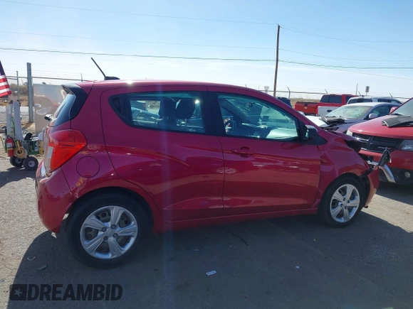 2020 Chevrolet Spark LS with VIN KL8CB6SA2LC410357, listed as a IAAI auction lot 41023593 with 90,587 mi miles. Bid and sale history available at carsss.com. Image 13.