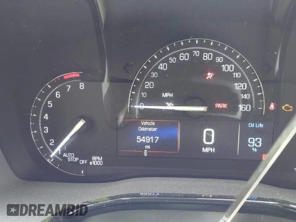 2019 Cadillac XT5 Premium Luxury AWD with VIN 1GYKNFRS6KZ245024, listed as a IAAI auction lot 42490970 with 54,917 mi miles and . Bid and sale history available at DreamBid. Image 7.