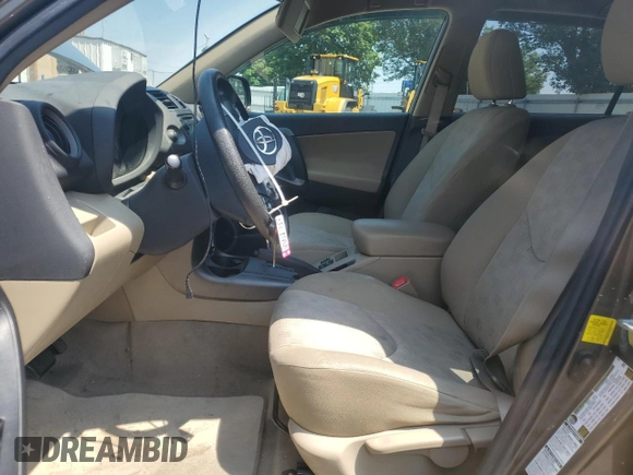 2012 Toyota RAV4 with VIN 2T3BF4DV1CW183607, listed as a Copart auction lot 65178705 with 165,118 mi miles and Salvage title. Bid and sale history available at DreamBid. Image 7.