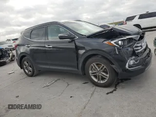 2018 Hyundai Santa Fe 2.4L with VIN 5XYZUDLB3JG515991, listed as a Copart auction lot 56762965 with 51,413 mi miles and Salvage title. Bid and sale history available at DreamBid. Image 4.