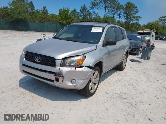 2008 Toyota RAV4 Sport with VIN JTMZD32V886075558, listed as a IAAI auction lot 41999352 with 217,271 mi miles and . Bid and sale history available at DreamBid. Image 2.