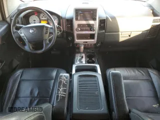 2013 Nissan Titan SV with VIN 1N6BA0EC3DN310724, listed as a Copart auction lot 84192004 with 165,959 mi miles and Salvage title. Bid and sale history available at DreamBid. Image 8.