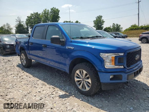 2018 Ford F-150 XL with VIN 1FTEW1EP4JFC94209, listed as a Copart auction lot 65153355 with 87,866 mi miles and Clean title. Bid and sale history available at DreamBid. Image 4.