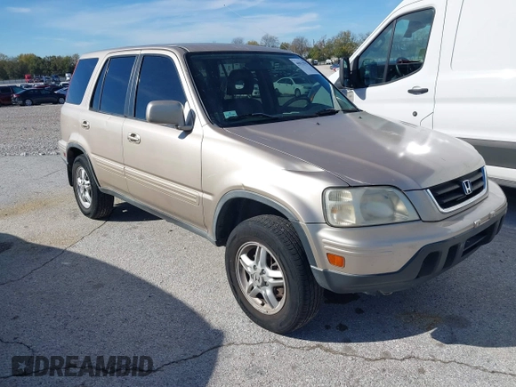 2001 Honda CR-V SE with VIN JHLRD18761S029899, listed as a IAAI auction lot 40825937 with 190,701 mi miles. Bid and sale history available at carsss.com. Image 1.