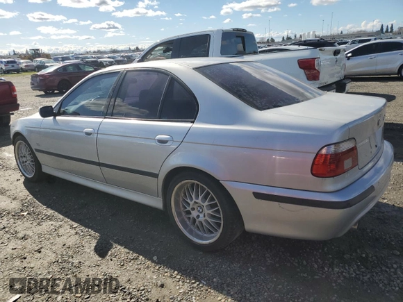 2003 BMW 5 Series 540iA with VIN WBADN63463GS57077, listed as a Copart auction lot 44601325 with 53,826 mi miles and Clean Title. Bid and sale history available at carsss.com. Image 2.