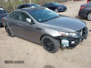 2012 Kia Optima SX with VIN 5XXGR4A62CG010028, listed as a IAAI auction lot 41942271 with 227,080 mi miles and . Bid and sale history available at carsss.com. Image 1.