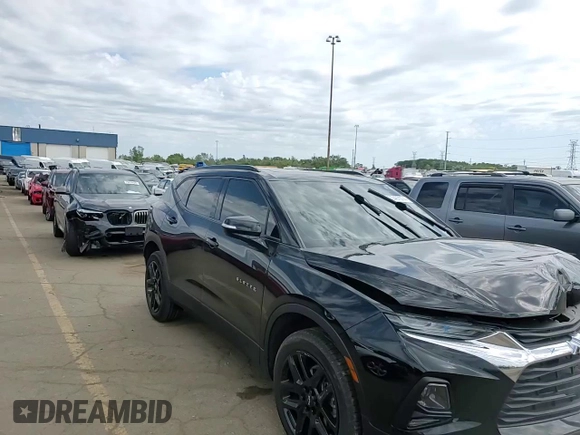 2022 Chevrolet Blazer LT with VIN 3GNKBJR48NS182486, listed as a Copart auction lot 70407074 with 59,774 mi miles and Non repairable. Bid and sale history available at DreamBid. Image 12.