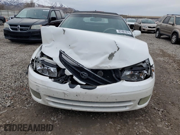 2001 Toyota Solara SE with VIN 2T1FF22P91C529355, listed as a Copart auction lot 87481874 with Not Provided miles and Salvage Title. Bid and sale history available at DreamBid. Image 5.
