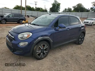2016 FIAT 500X Easy z VIN ZFBCFXBT7GP375917, wystawiony jako Copart lot #60139045 z przebiegiem 195 582 mil mil oraz Czysty tytuł • Clean title. Historia ofert i sprzedaży dostępna na DreamBid. Obrazek 1.
