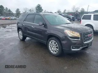 2015 GMC Acadia SLT with VIN 1GKKVRKD7FJ352840, listed as a IAAI auction lot 41803477 with 237,012 mi miles. Bid and sale history available at carsss.com. Image 1.