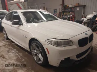 2014 BMW 5 Series 535i xDrive with VIN WBA5B3C53ED292653, listed as a IAAI auction lot 41568357 with 180,608 mi miles and . Bid and sale history available at carsss.com. Image 1.
