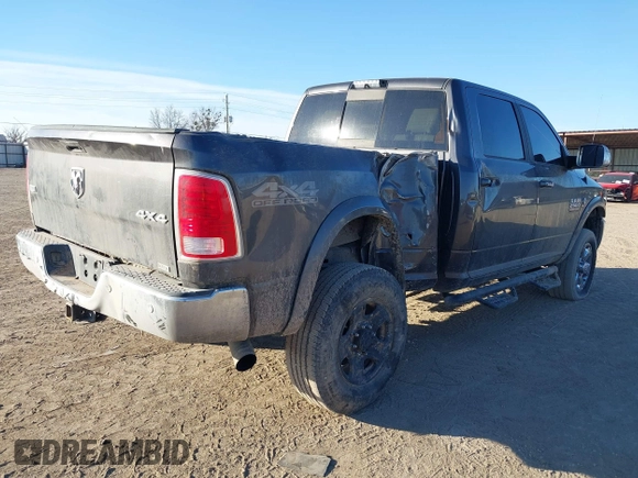 2018 Ram 2500 Laramie with VIN 3C6UR5FL4JG328614, listed as a IAAI auction lot 41420341 with 188,142 mi miles and . Bid and sale history available at DreamBid. Image 4.
