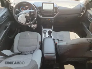 2024 Ford Bronco Sport Big Bend z VIN 3FMCR9B67RRF11125, wystawiony jako Copart lot #52200575 z przebiegiem 9 825 mil mil oraz Szkoda całkowita • Salvage title. Historia ofert i sprzedaży dostępna na DreamBid. Obrazek 8.