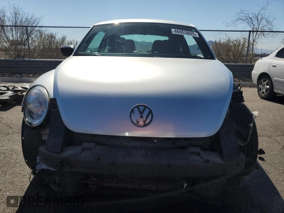 2014 Volkswagen Beetle Entry с VIN 3VWF17AT6EM642555, выставлен на аукционе Copart как лот 46953805 с пробегом 95 153 миль миль и Списание • Salvage title. История ставок и продаж доступна на DreamBid. Изображение 5.