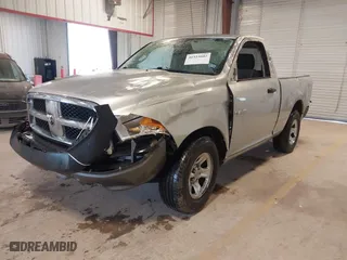 2009 Dodge Ram 1500 ST with VIN 1D3HB16K29J501742, listed as a IAAI auction lot 41523602 with 107,191 mi miles. Bid and sale history available at carsss.com. Image 2.